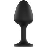 Dorcel Geisha Plug Diamond XL - analni dildo od bijelog kamena (crni) Cijene