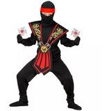 Widmann kostum rdeči ninja z dodatki - velikost 128 | Shoptok.si