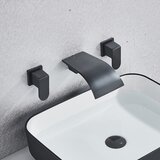 Kranig Kraanwerk Mešalna armatura za kad in umivalnik | Ročice | Curved Spa | Mat črna, (21731983) Cene