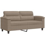  Dvosjed smeđesivi 140 cm od mikrovlakana | Eponuda.com