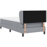  Krevet s opruga kutije Svjetlosiva 100 x 200 cm tkanina | shoptok.hr