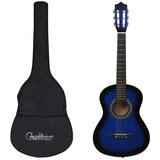 vidaXL 8-dijelni set klasične gitare za početnike plavi 1/2 34&quot; cijene