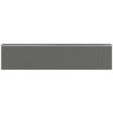  Vrtno spremište svjetlosivo 192x938x223 cm pocinčani čelik | shoptok.hr
