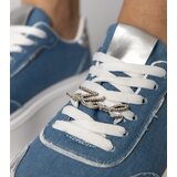 Gemre Jeans sneakers decorated with glitter and rhinestones Felura | Shoptok.si