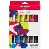  Set akrilnih barv AMSTERDAM dream and create Landscape 12 x 20 ml Cene