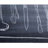  Kuhinjski Tepih Crna 300 x 60 cm Baršun | shoptok.hr