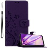Cadorabo Samsung zaščitni pokrov pri oblikovanju cvetja z magnetnim zapiranjem, stoječimi funkcijami in režami za kartice, (20593306) | Shoptok.si