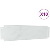  Rubnjaci za travnjak 10 pcs Srebrno 100 x 25 x 0,07 cm | Eponuda.ba