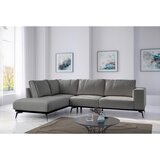 MID.YOU KOTNA SEDEŽNA GARNITURA, velurno temno siva | Shoptok.si