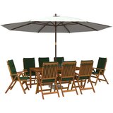  9-dijelni vrtni blagovaonski set 9 kom. Prirodna | shoptok.hr