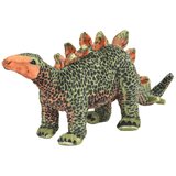 vidaXL Stojeća plišana igračka stegosaur zeleno-narančasti XXL | shoptok.hr