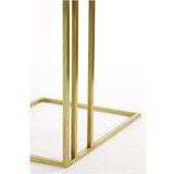 Light & Living Pomoćni stol s pločom stola u mramornom dekoru 31x41 cm Roshan – | shoptok.hr