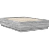  Okvir za krevet S LED lampica Siva Sonoma 160 x 200 cm - Sivi hrast sonoma 160 x 200 cm | shoptok.hr