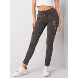 RELEVANCE Sweatpants-RV-DR-6046.12-dark khaki | Shoptok.si