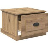 vidaXL Kava Stol hrast artisan 50 x 50 x 35 cm Konstruirano drvo | shoptok.hr