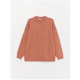 LC Waikiki Crew Neck Self-Patterned Long Sleeve Women's Knitwear Sweater | shoptok.hr