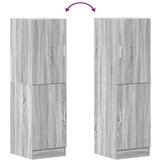 vidaXL Kuhinjska omarica siva sonoma 38x41,5x131,5 cm inž. les | Shoptok.si