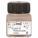 chalk boje za staklo i porcelan kreul 20 ml noble nougat