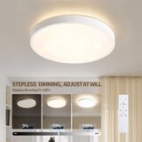  Brilagi - prigušiva LED svetiljka GLASS POOL DOUBLE LED/48W/230V 40 cm bela + daljinski upravljač | Eponuda.com