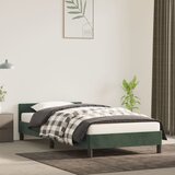 vidaXL Okvir za krevet s uzglavljem tamnozeleni 80x200 cm baršunasti Cijene