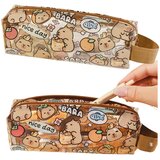  Mala školska pernica Capybara prozirna 19 cm | shoptok.hr