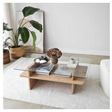 Hanah home sto za dnevnu sobu saga rectangle sapphire transparent | ePonuda.com