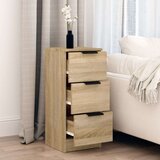  Komoda boja hrasta sonome 30 x 30 x 70 cm konstruirano drvo | shoptok.hr