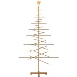 vidaXL Leseno božično drevo z stojalom Rjava 180 cm Bambus | Shoptok.si