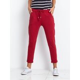 BASIC Feel Good Sweatpants-RV-DR-3589.06X-burgundy | Shoptok.si