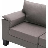 SOFA Sivo-smeđa 4 sjedala tkanina | shoptok.hr