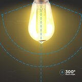  led sijalica filament ST64 E27/4W/230V 1800K art edicija | Eponuda.com
