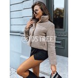 DStreet Kurtka damska krótka CELESTIAL kamelowa | shoptok.hr