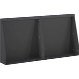  Zid za zadržavanje 2 kom. 40 x 12 x 40 cm Čelik Crna | shoptok.hr