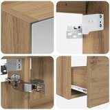  Set namještaja za kupaonicu 4 kom. Hrast artisan | shoptok.hr