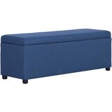  Klupa s pretincem za pohranu 116 cm plava poliesterska | Eponuda.ba