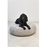 MiaCara bež bouclé podloga za pse ø 70 cm senso pouffe greige s/m | Shoptok.si