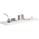 vidaXL plutajuće zidne police 4 kom bijele 90 x 23,5 x 3,8 cm MDF | shoptok.hr