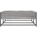  Stolić za kavu boja sivog hrasta 100x99x40 cm konstruirano drvo | shoptok.hr