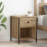  Noćni ormar s ladicama 2 pcs Umjetnički hrast 40 x 42 x 50 cm | shoptok.hr