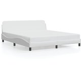 vidaXL Okvir za krevet Dover bijeli 183x213 cm od umjetne kože - Bijela 183 x 213 cm Cijene