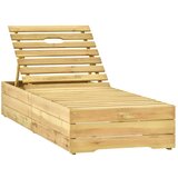 vidaXL Ležalnik zelena impregnirana borovina, (20661243) | Shoptok.si