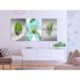  Slika - Leaves on the Beach (3 Parts) 120x60 | shoptok.hr