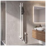  Vertaduro - Električni sušač peškira sa termostatom VEO 70W/230V 120x9 cm IP44 beli, desni | Eponuda.com