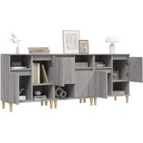  Komode 3 kom boja hrasta 60 x 35 x 70 cm od konstruiranog drva | shoptok.hr