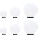 The Living Store led okrogle svetilke 6 kosov krogle 20/30/40 cm pmma - kroglasta svetilka, (21743241) | Shoptok.si