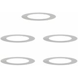  Pogodno za ravne drvene prstenove 5 pcs Srebrno Ø60 / 90 cm | Eponuda.ba