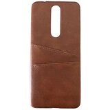NIKCORP Preklopna torbica za Nokia 2.4 z mestom za kartice, usnjen zaščitni etui s funkcijo denarnice, rjava barva, PU usnje, (5000139195) Cene