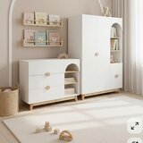 Bessagi Kids Otroška Garderobna Omara Enny, Bela | Shoptok.si
