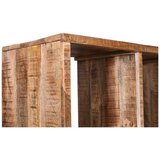 MID.YOU REGAL 88/192/40 cm naravne barve, črna | Shoptok.si