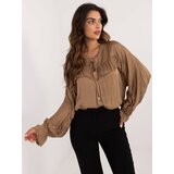 Och Bella Shirt-TW-KS-BI-12022.16P-camel | Shoptok.si